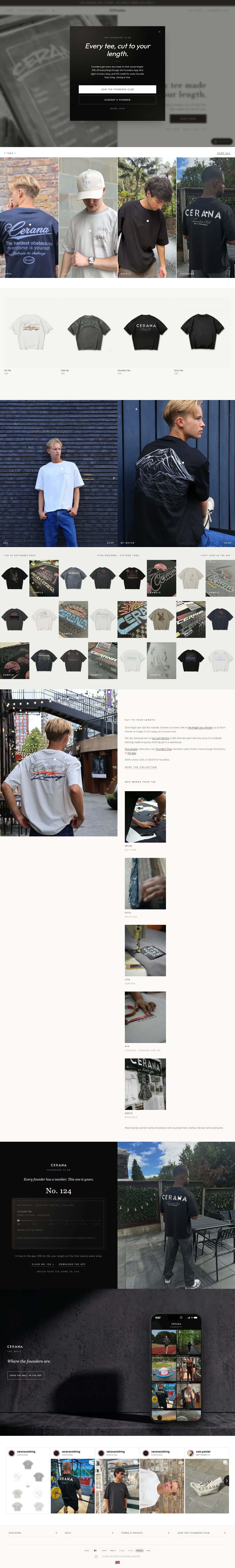 Cerana website